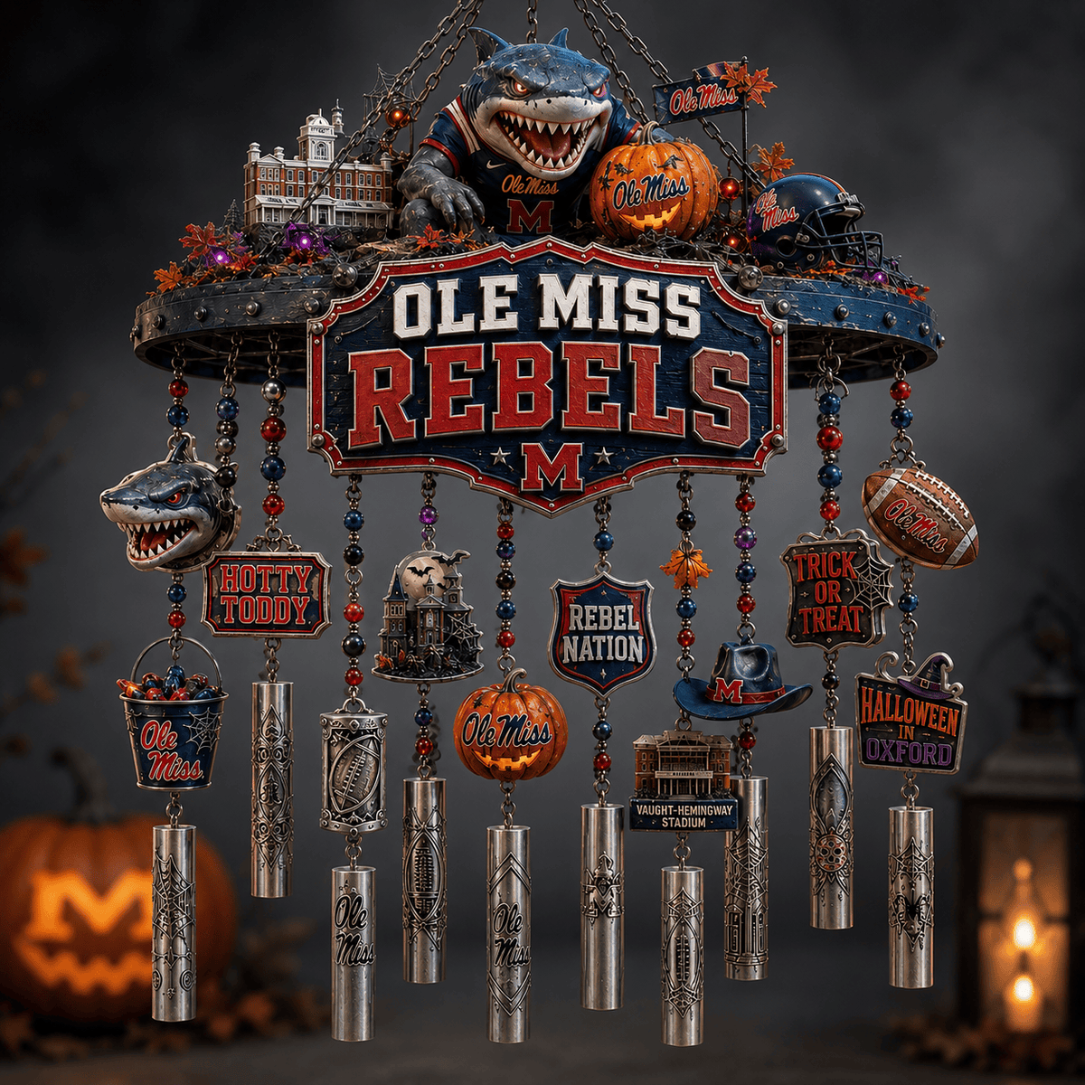 Premium OMR Halloween Wind Chime TNSM