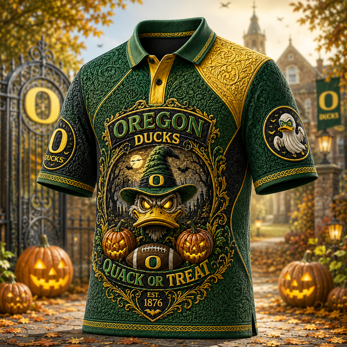 PREMIUM ORD EMBOSS POLO SHIRT HQH