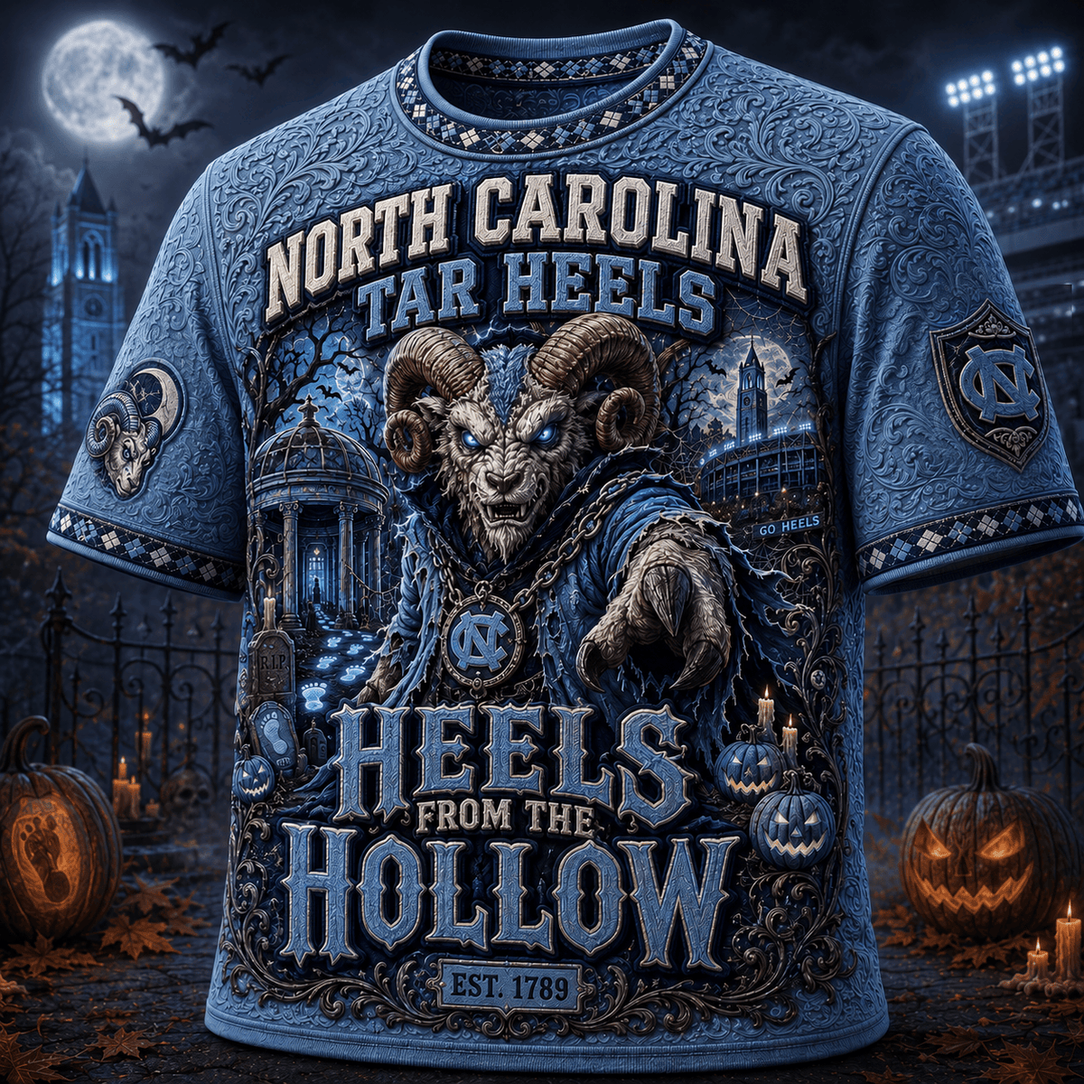 PREMIUM UNC 3D EMBOSS SHIRT TTNL