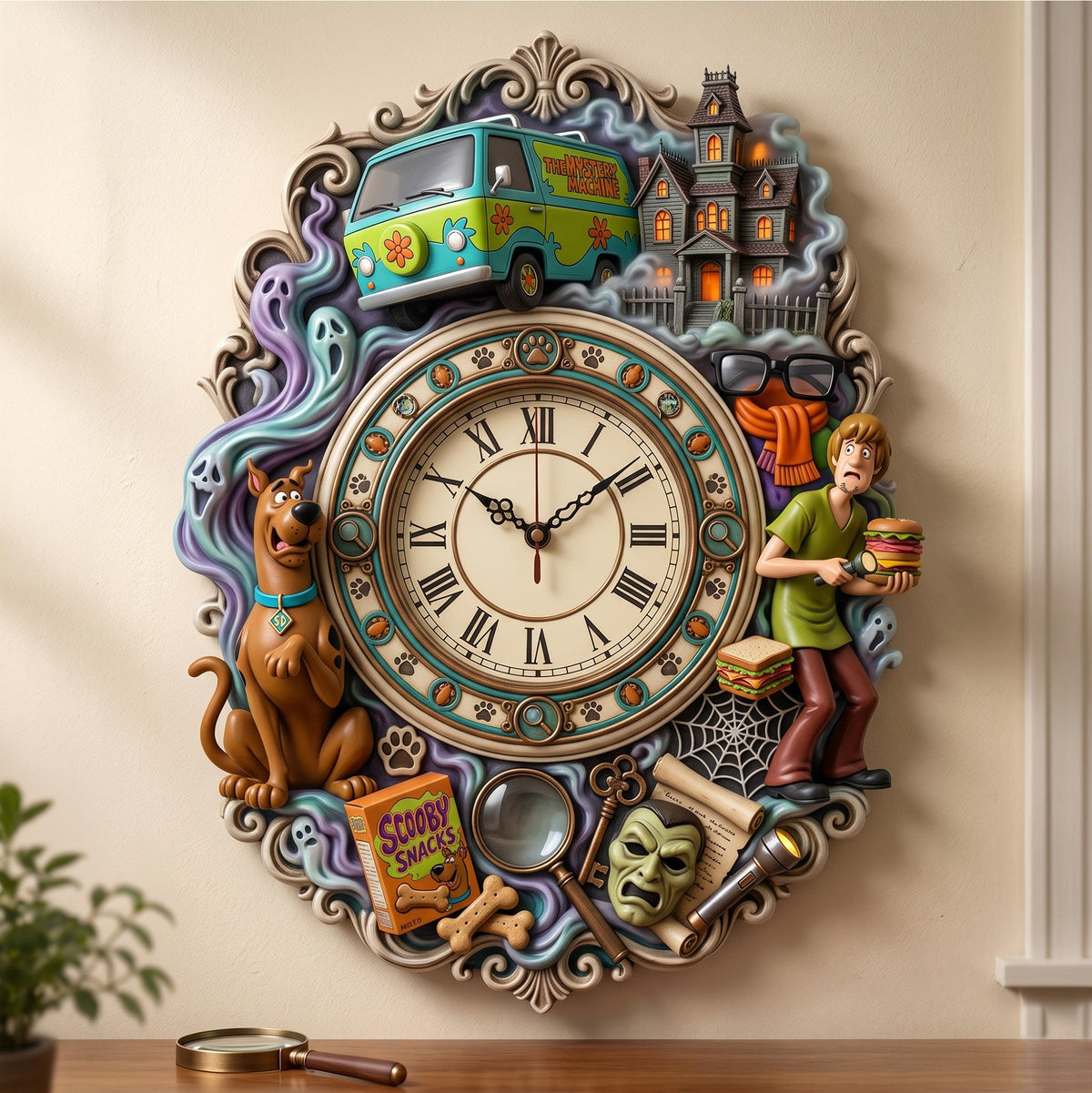 Premium SCBD Hanging Wall Clock TNSM