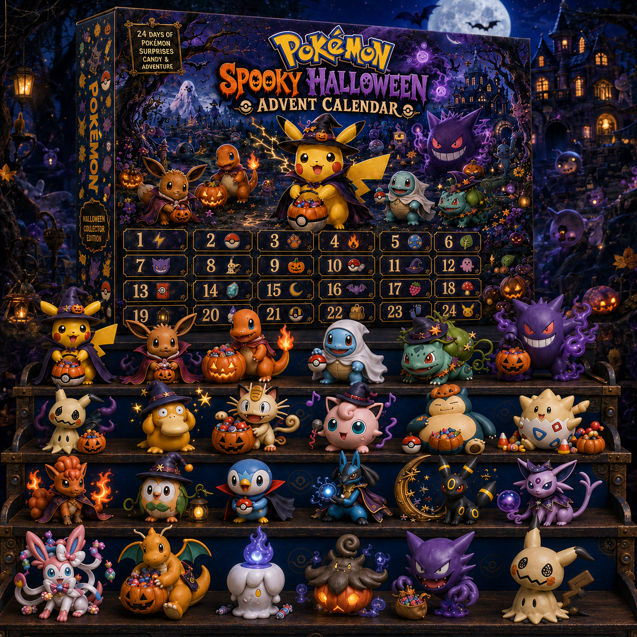 PKM Premium Halloween Advent Calendar 2026 NTB