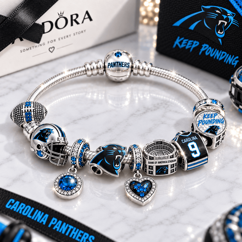 CRPT Silver Charm Bracelet Set BMD
