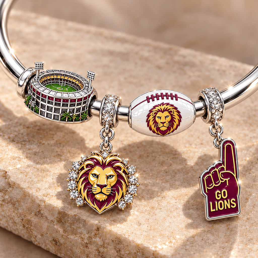 BRBL Silver Charm Bracelet Set TMH